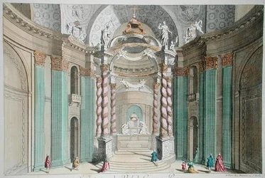 Le baldaquin dans l